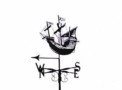 St Matthew galleon weather vane